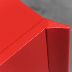 Pamono Red Wooden Chest of Drawers, 1960s New