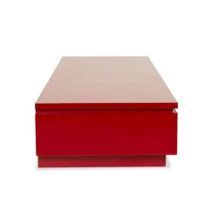 Pamono Red Wooden Cube Sideboard from Interlübke Sale