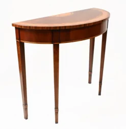 Pamono Regency Demi Lune Console Table in Maohogany Online