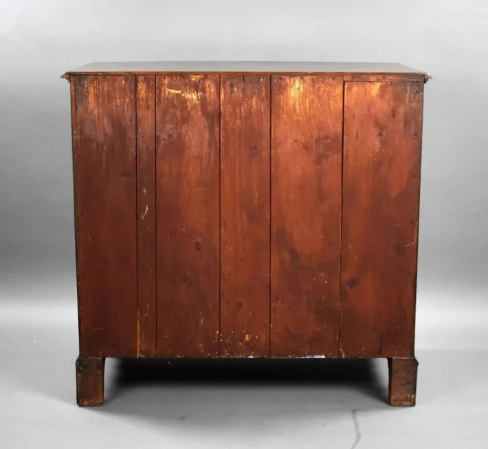 Pamono Regency Mahogany Inlaid Chest of Drawers, 1810 Clearance