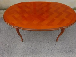 Pamono Regency Oval Extendable Dining Table, 1980s Discount