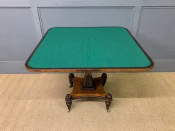 Pamono Regency Rosewood Card Table, 1815 Hot