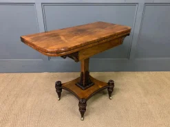 Pamono Regency Rosewood Card Table, 1815 Hot