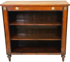 Pamono Regency Rosewood Open Bookcase, 1815 Outlet