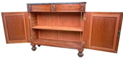 Pamono Regency Two-Door Side Cabinet in Mahogany, 1820 Hot
