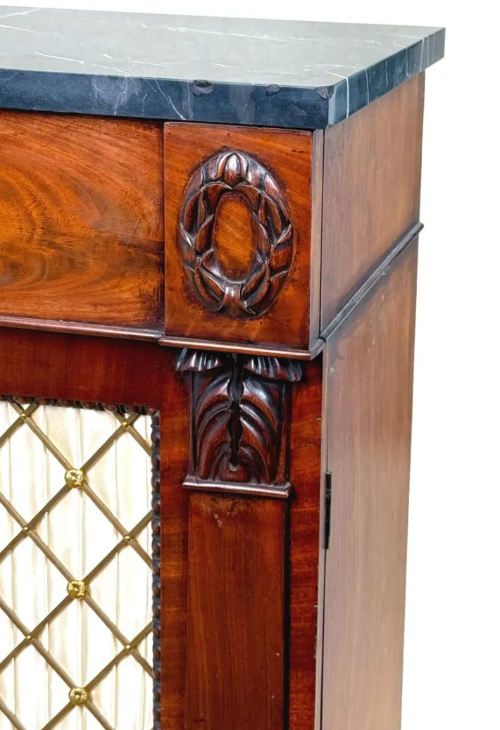 Pamono Regency Two-Door Side Cabinet in Mahogany, 1820 Hot