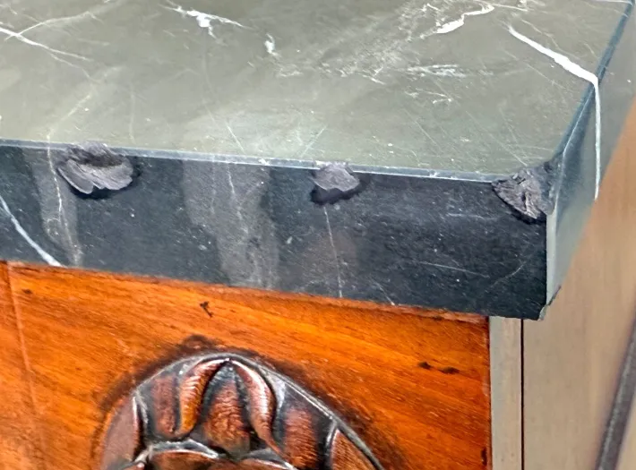 Pamono Regency Two-Door Side Cabinet in Mahogany, 1820 Hot