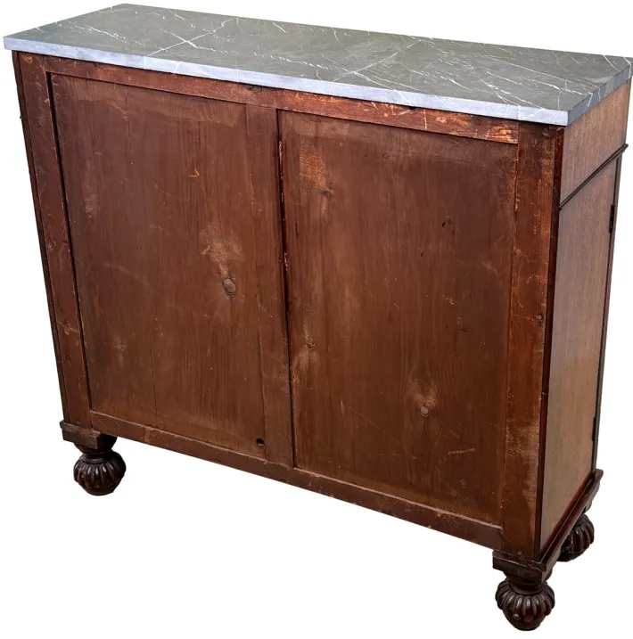Pamono Regency Two-Door Side Cabinet in Mahogany, 1820 Hot