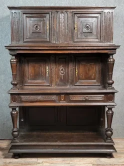 Pamono Renaissance Cabinet in Carved Wood, 1680s Best