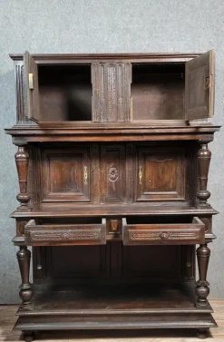 Pamono Renaissance Cabinet in Carved Wood, 1680s Best