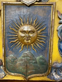Pamono Renaissance Chair with Heraldic Emblems of the Szontágh de Igló et Zabar Family