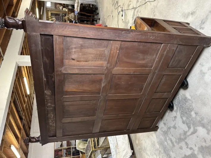 Pamono Renaissance Style Chest Bench in Walnut, 1890s Discount