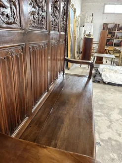 Pamono Renaissance Style Chest Bench in Walnut, 1890s Discount