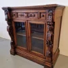 Pamono Renaissance Style Display Cabinet in Oak Hot