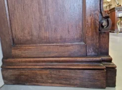 Pamono Renaissance Style Display Cabinet in Oak Hot