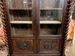 Pamono Renaissance Style Hunting Lodge Library in Carved Oak, 1850 Hot