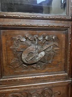 Pamono Renaissance Style Hunting Lodge Library in Carved Oak, 1850 Hot