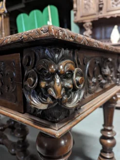 Pamono Renaissance Style Table in Walnut Clearance