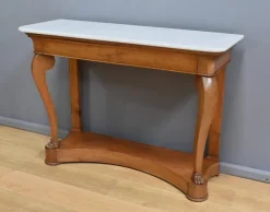 Pamono Restoration Cherrywood Console, Early 19th Century Sale