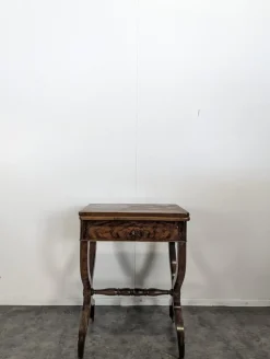 Pamono Restoration Game Table in Flamed Mahogany Sale