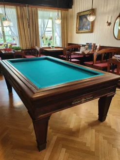 Pamono Reversible Billiard Table, 1890s Best