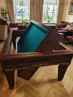Pamono Reversible Billiard Table, 1890s Best
