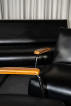 Pamono Rio Lounge Set by Pierre Guariche for Meurop, 1960s, Set of 3 New