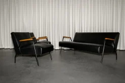 Pamono Rio Lounge Set by Pierre Guariche for Meurop, 1960s, Set of 3 New