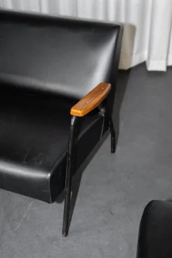 Pamono Rio Lounge Set by Pierre Guariche for Meurop, 1960s, Set of 3 New