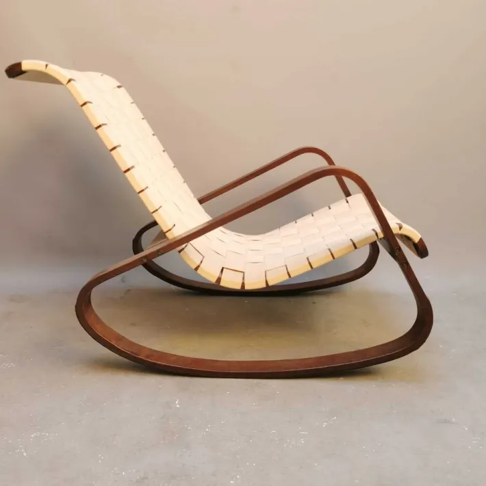 Pamono Rocking Armchair by Luigi Crassewig Sale