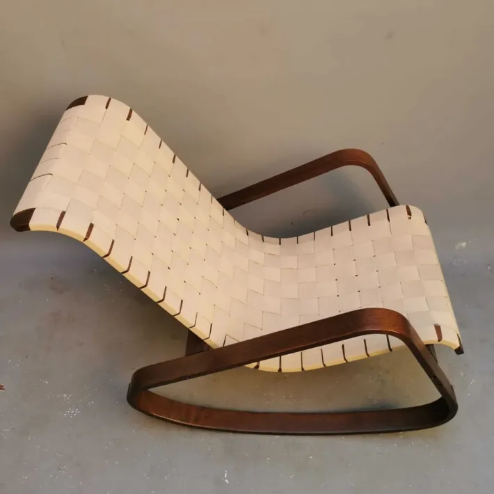 Pamono Rocking Armchair by Luigi Crassewig Sale