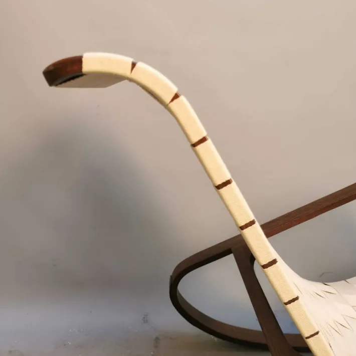 Pamono Rocking Armchair by Luigi Crassewig Sale