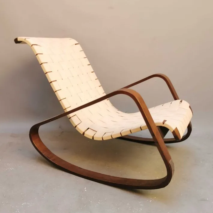 Pamono Rocking Armchair by Luigi Crassewig Sale
