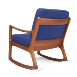 Pamono Rocking Armchair by Ole Wanscher for Cado, Denmark, 1960s Clearance