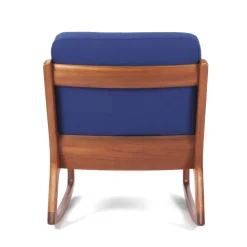 Pamono Rocking Armchair by Ole Wanscher for Cado, Denmark, 1960s Clearance