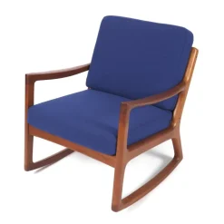 Pamono Rocking Armchair by Ole Wanscher for Cado, Denmark, 1960s Clearance