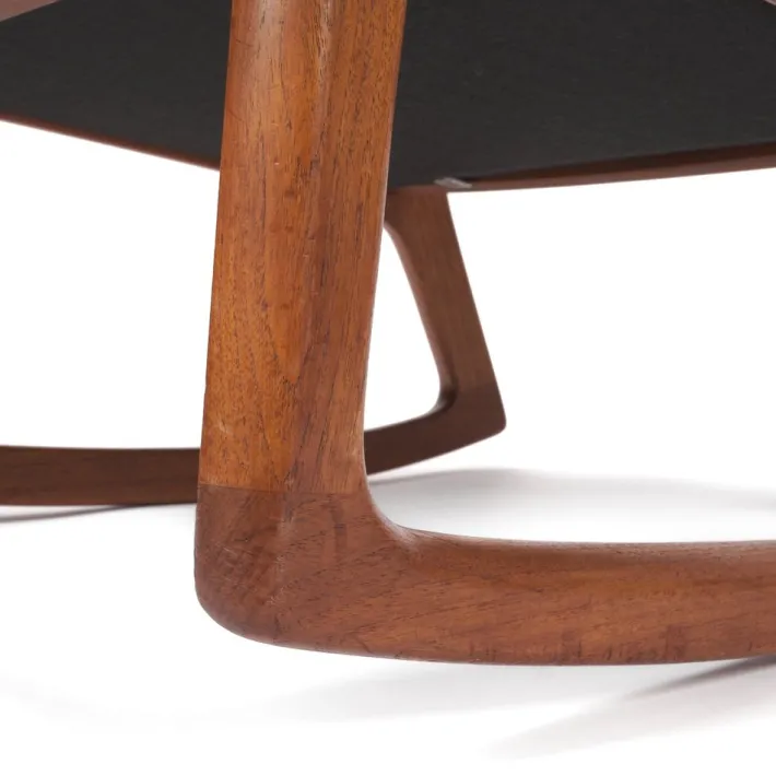 Pamono Rocking Armchair by Ole Wanscher for Cado, Denmark, 1960s Clearance