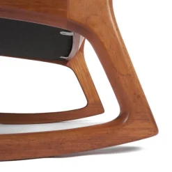 Pamono Rocking Armchair by Ole Wanscher for Cado, Denmark, 1960s Clearance