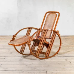 Pamono Rocking Chair by Antonio Volpe, 1930s Outlet