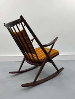 Pamono Rocking Chair by Frank Reenskaug for Bramin, 1960s Clearance