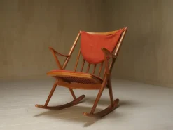 Pamono Rocking Chair by Frank Reenskaug for Bramin, 1958 Hot