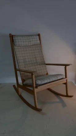 Pamono Rocking Chair by Hans Olsen for Juul Kristensen, 1960s Hot