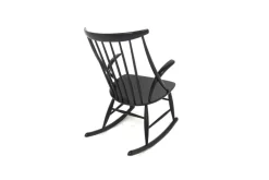 Pamono Rocking Chair by Illum Wikkelsø for Niels Eilersen, Denmark, 1960 Hot