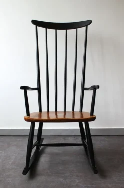 Pamono Rocking Chair by Ilmari Tapiovaara for Asko, Mid-20th Century Outlet