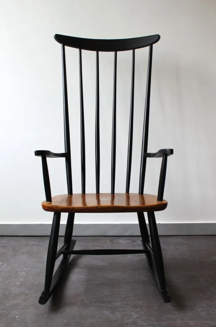 Pamono Rocking Chair by Ilmari Tapiovaara for Asko, Mid-20th Century Outlet