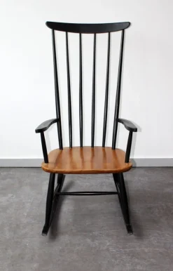 Pamono Rocking Chair by Ilmari Tapiovaara for Asko, Mid-20th Century Outlet