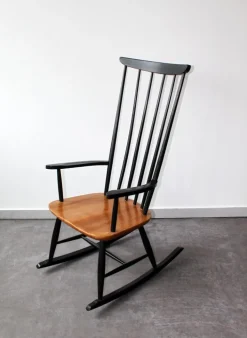 Pamono Rocking Chair by Ilmari Tapiovaara for Asko, Mid-20th Century Outlet