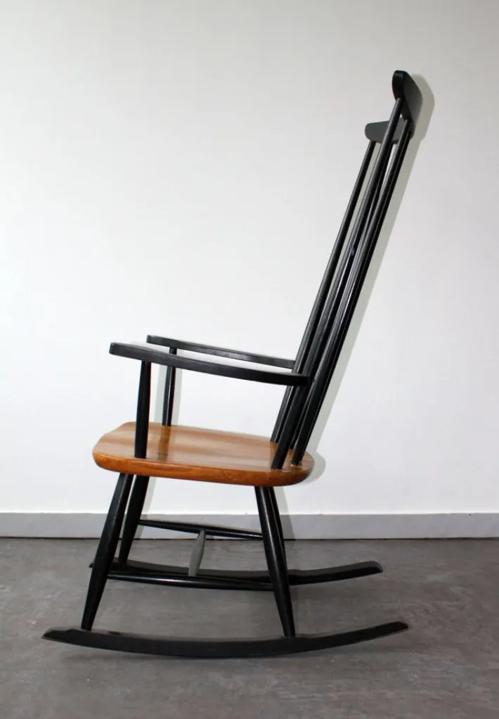 Pamono Rocking Chair by Ilmari Tapiovaara for Asko, Mid-20th Century Outlet
