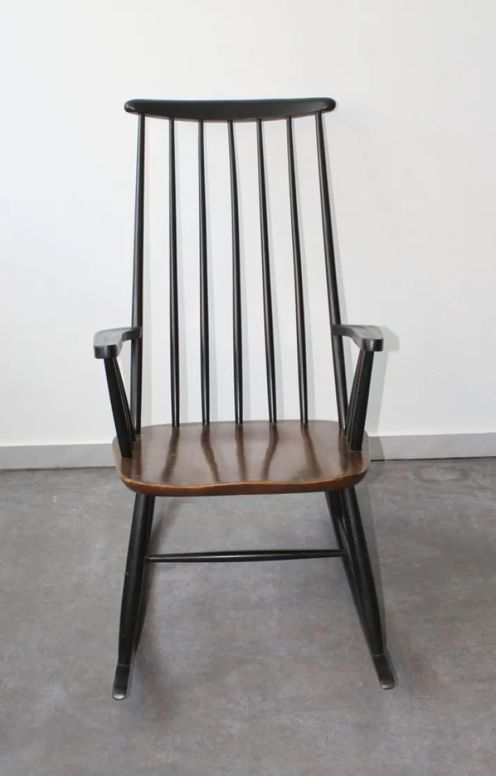 Pamono Rocking Chair by Ilmari Tapiovara for Asko Online