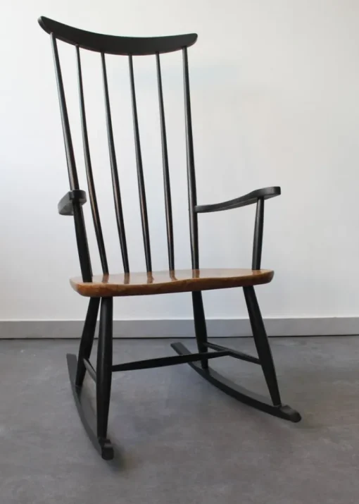 Pamono Rocking Chair by Ilmari Tapiovara for Asko Online